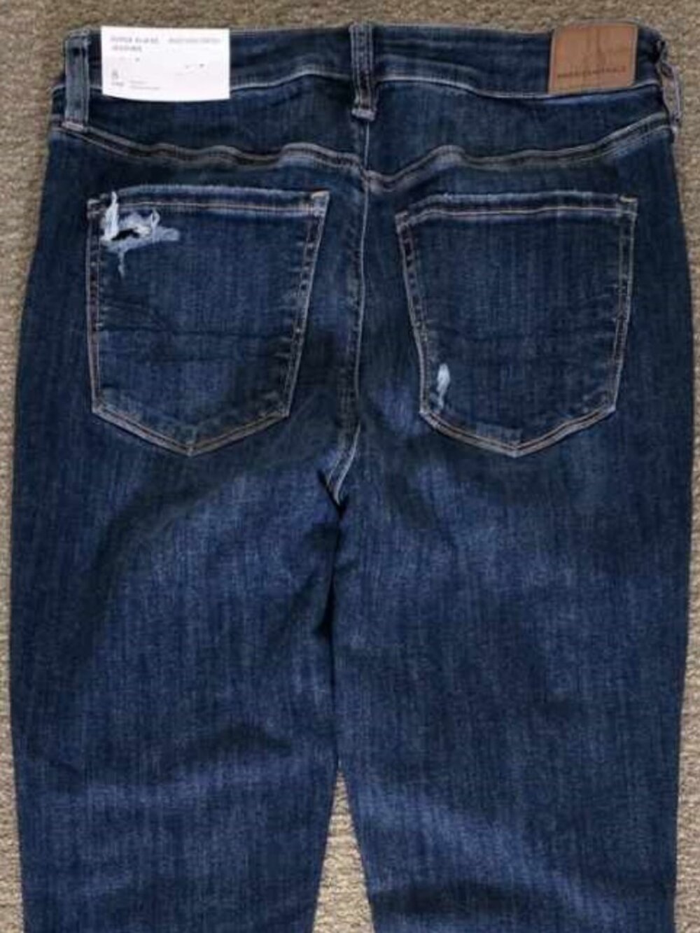 NWT American Eagle AE Super High Rise Jegging Next Level Stretch Jeans Sz 8 Reg